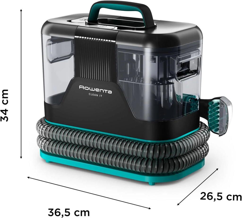 Rowenta Clean It, Aspiradora tapicerías 750 W, 7 Acc, Hasta 13,5 kPa