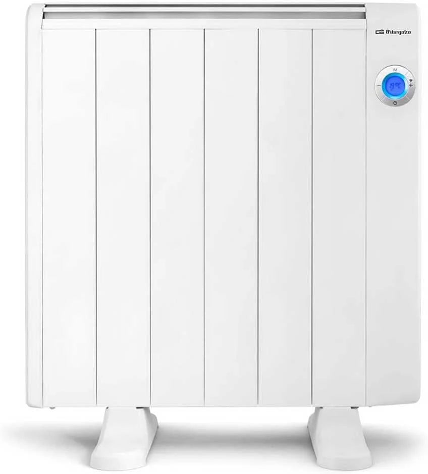 Orbegozo RRW 1000 - Emisor térmico WiFi Bajo Consumo, Sin Aceite, Programable, 3 Modos, Orbegozo App, 1000 W (4175490)