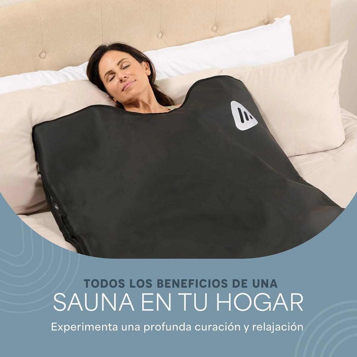 Lifepro Manta Sauna Infrarrojos – 9 Niveles Low EMF Portátil para Casa