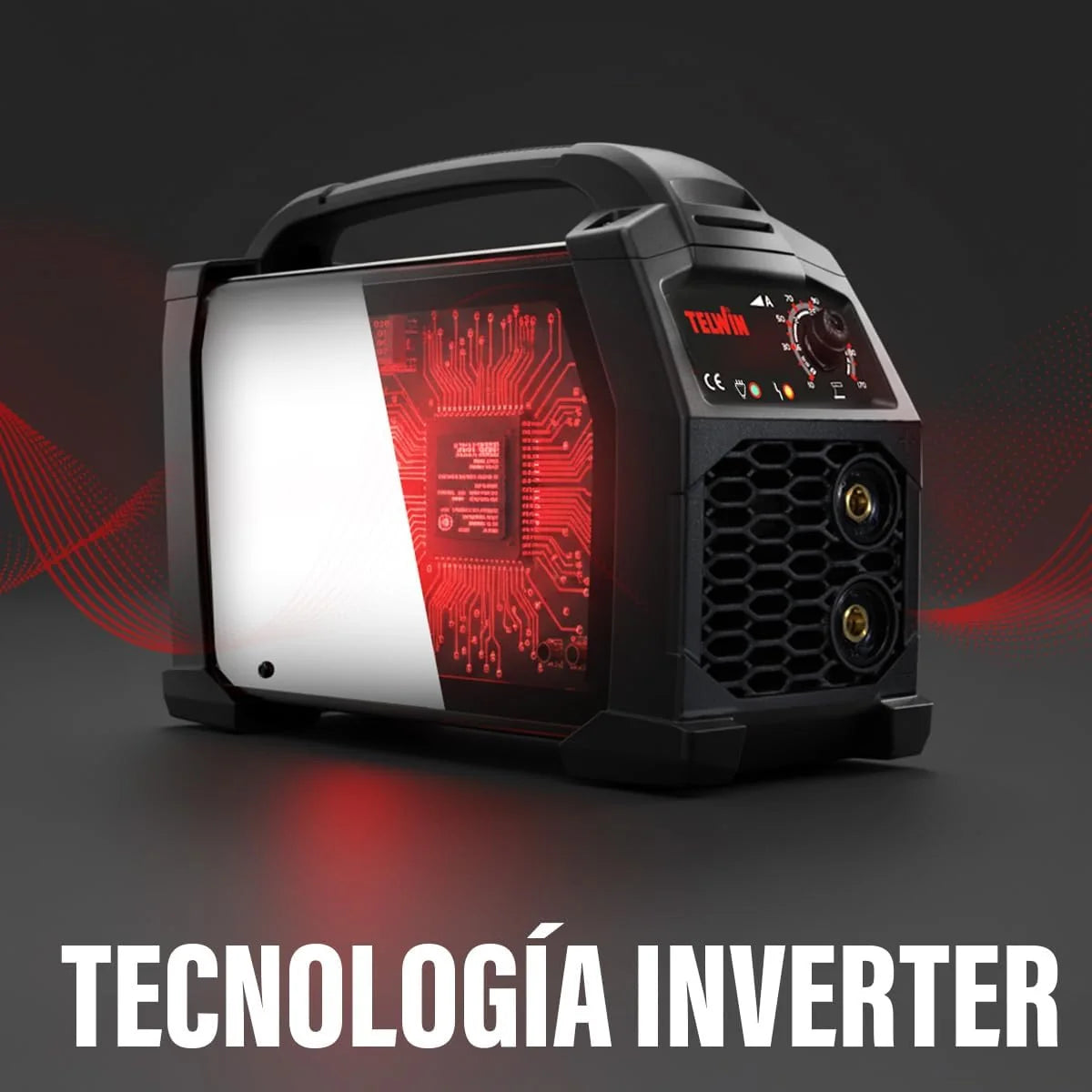T-Arc 164 Soldadora Inverter Electrodo MMA 150A, con Máscara Automática tipo Casco y Accesorios, Máquina para Soldar Portátil Compacta y Sencilla, para Mantenimiento y Bricolaje Doméstico, 230V