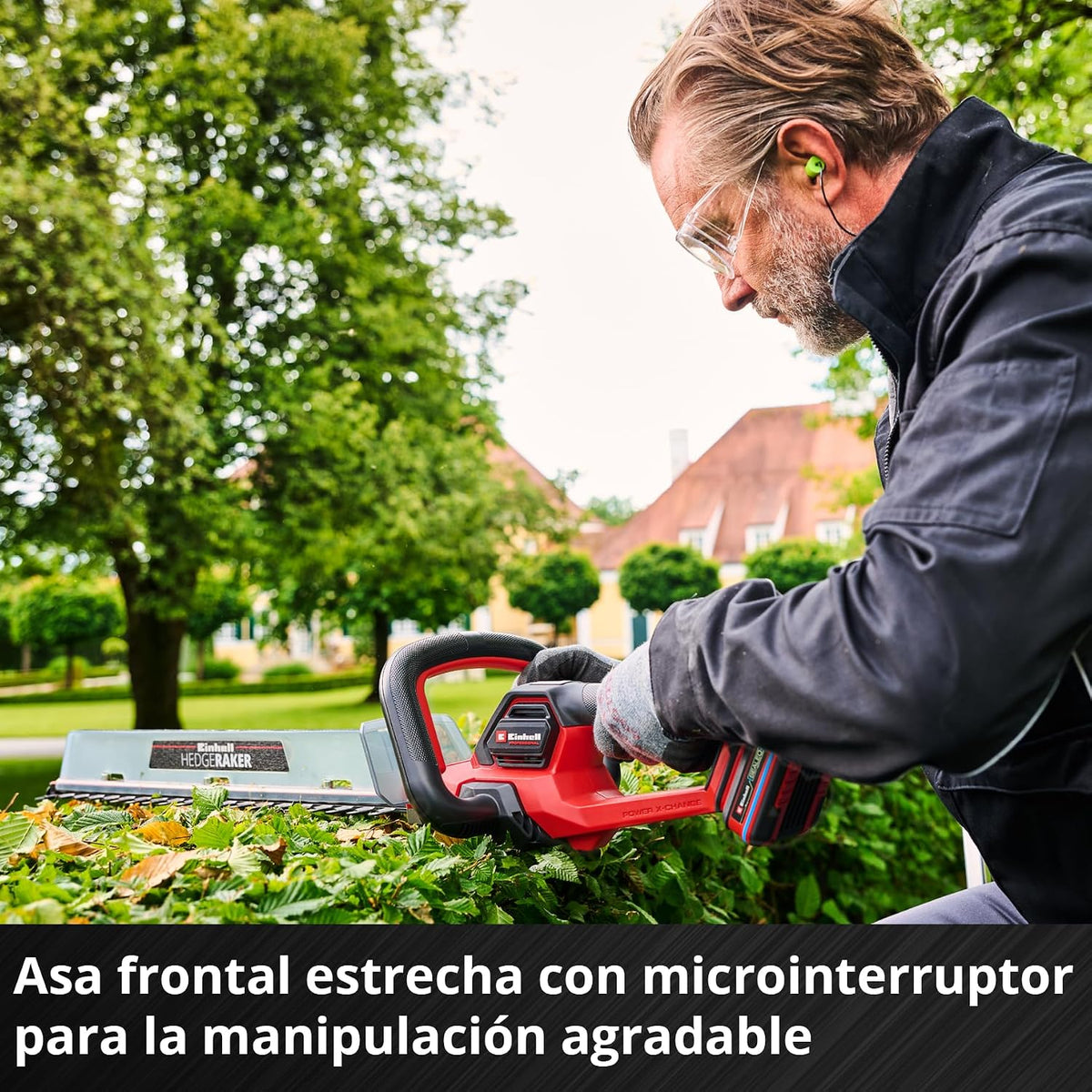 Einhell Professional Cortasetos con batería GP-CH 18/50 Li BL-Solo