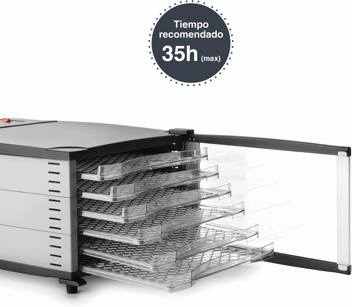 Lacor 69523 - Deshidratador de Alimentos Pro 800 W - Menaje Profesional