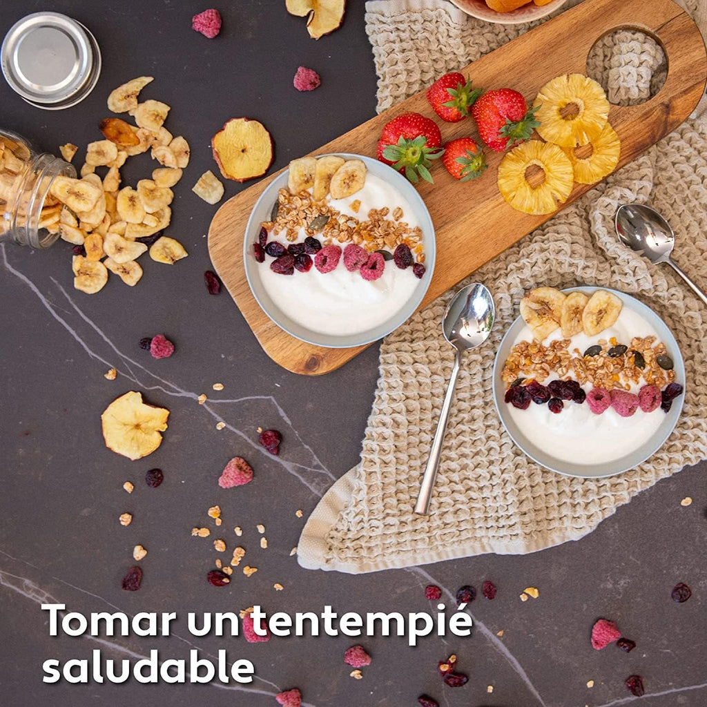 VITA5 Deshidratador de Alimentos 6 Bandejas Inox 650 W Temporizador