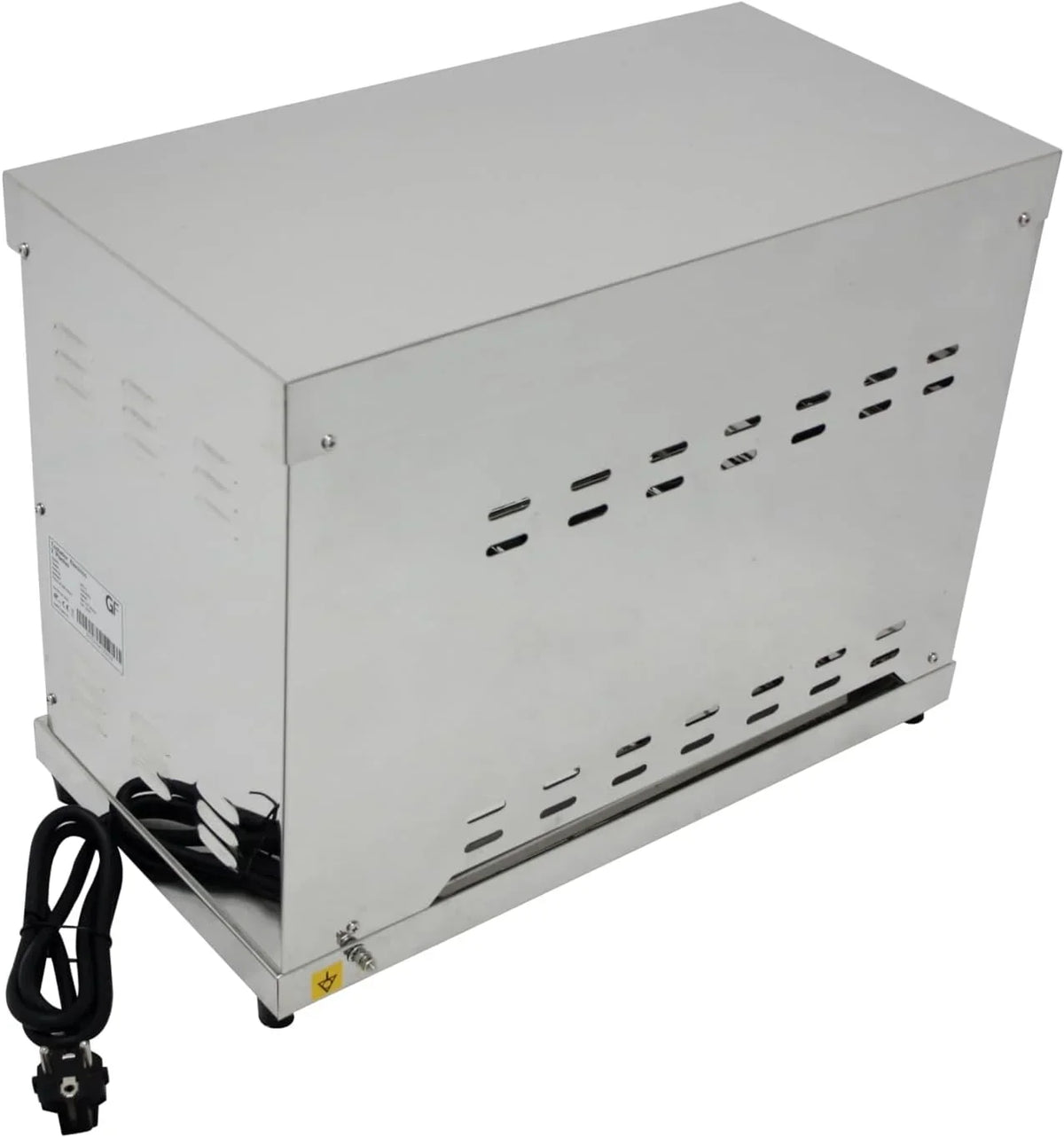 Tostador Eléctrico Industrial de Cuarzo 2 Plantas, 3000W, Acero Inoxidable, Parrilla y Bandeja Recogemigas Extraíbles, Uso Profesional Hostelería