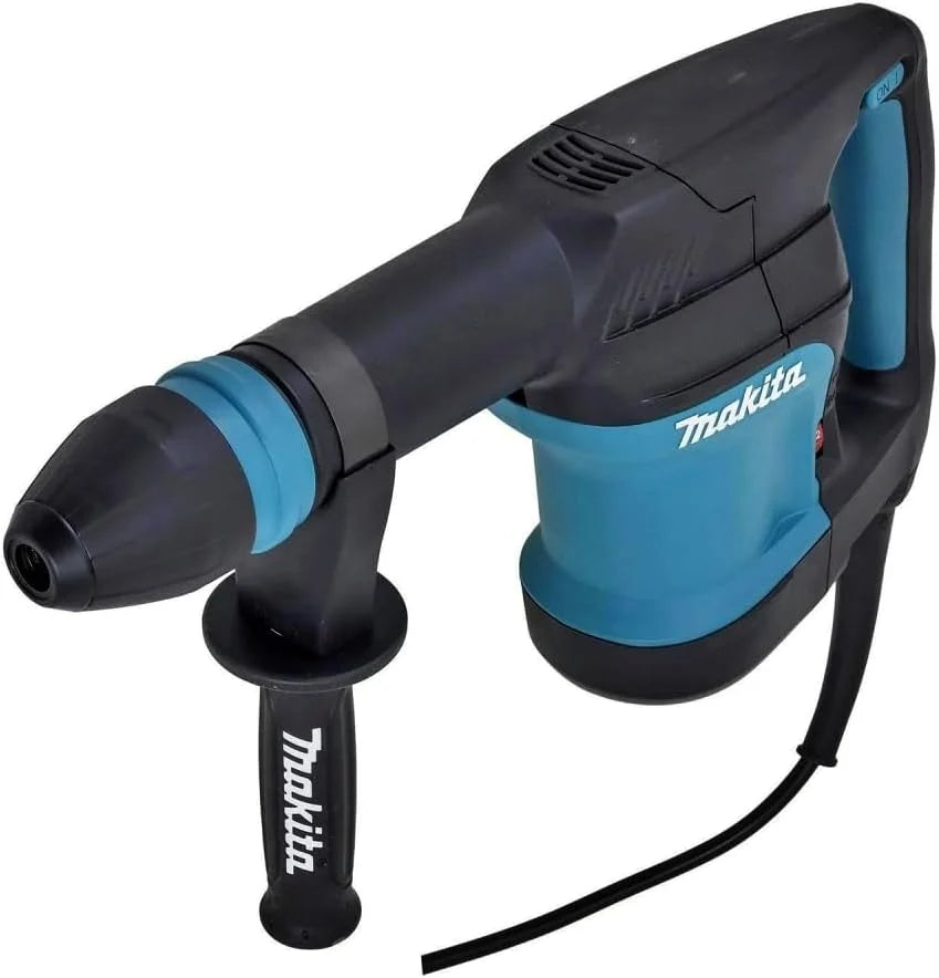 Makita HM0870C - Martillo Demoledor Eléctrico con cable Sds Max 1100W 5.1 Kg, Azul