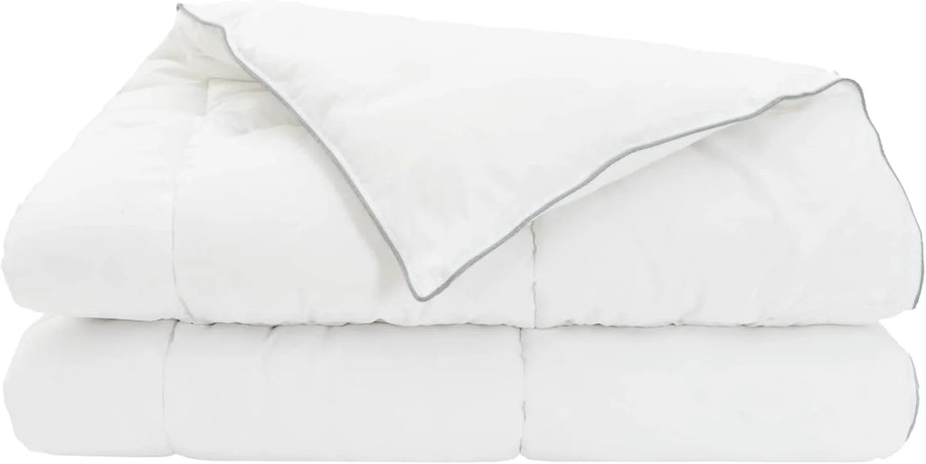 Edredón para todo el año, color blanco, 200 x 220 cm, mezcla de fibra de bambú, edredón con relleno de 250 g/m², transpirable y suave, certificado Öko-Tex, para verano e invierno