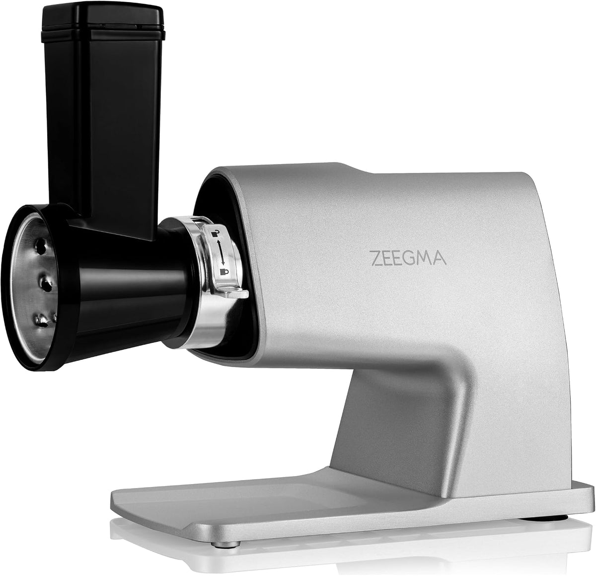 ZEEGMA MOLEN MASTER Máquina Eléctrica para Moler Carne, Potencia de 2500 W, 3 Discos de Acero Inoxidable, Accesorio para Embutidos, Rallador, Función Reversa, Pantalla Táctil