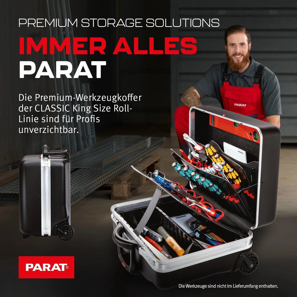 PARAT Classic KingSize Roll neo TSA LOCK™ | Caja de herramientas vacía