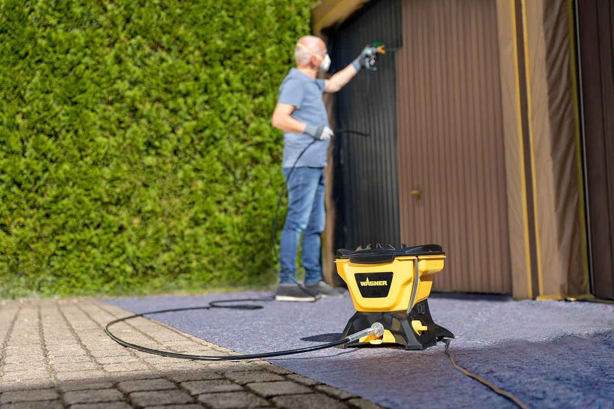 WAGNER Airless pulverizador de Pintura Control 150 M para Pinturas de Pared, esmaltes, Barnices, protección de la Madera y contra la corrosión, 0-900 ml/min, 110 Bar, depósito 5500 ml, Manguera 7,5 m
