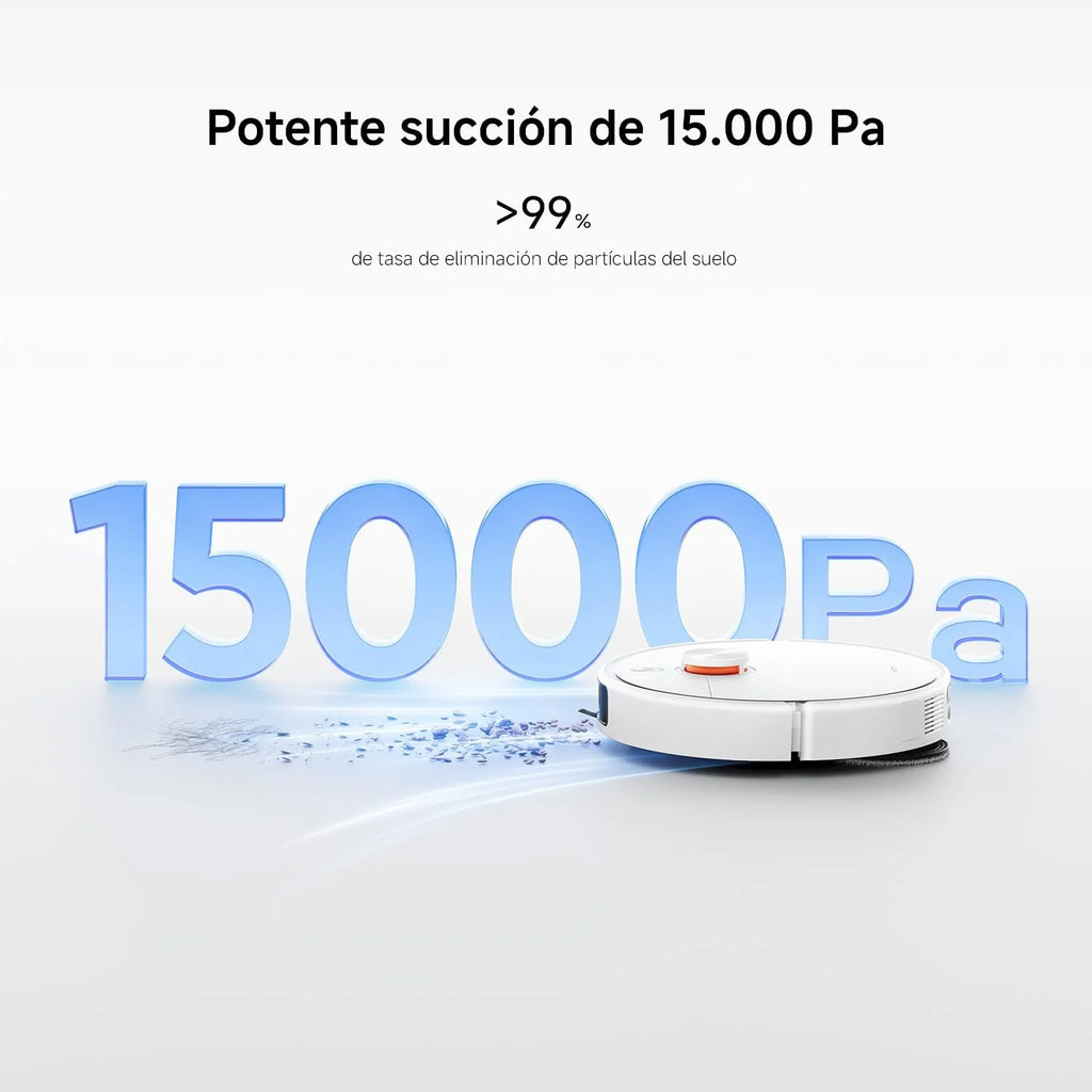XIAOMI H50 Pro Robot Aspirador con Fregado, 15000Pa, Brazo Extensible