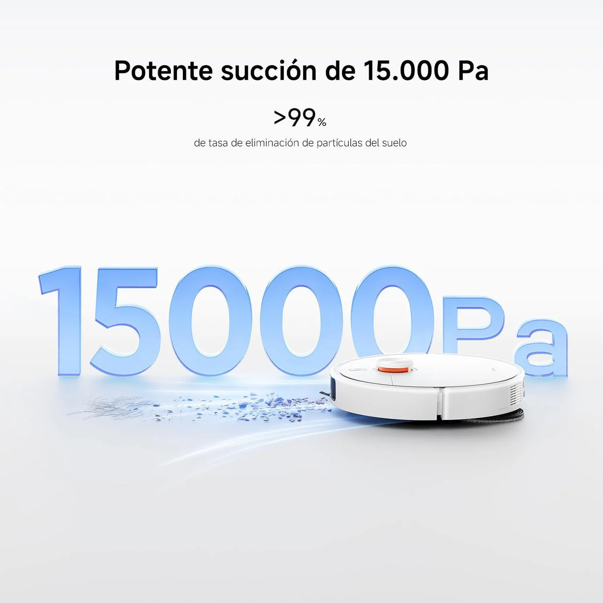 XIAOMI H50 Pro Robot Aspirador con Fregado, 15000Pa, Brazo Extensible