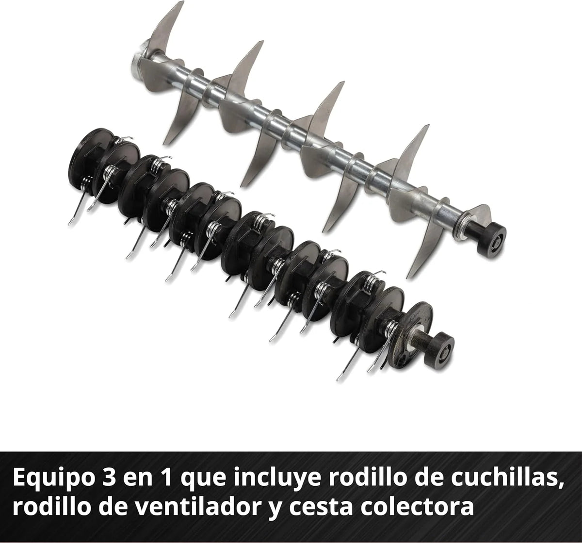 Einhell PXC Escarificador y aireador de césped inalámbrico GE-SC 35 Li-Solo, 36 V, Motor sin escobillas, Ancho 35 cm, 3 Profundidades, sin batería