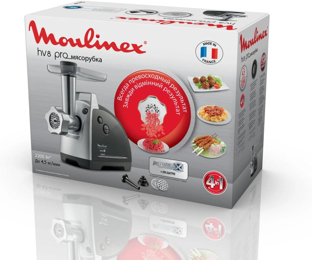 Moulinex picadora de carne 2200w me686832