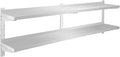 Royal Catering - RCWR-180.2 - Estante metálico para Cocina - 2 baldas - 180 cm