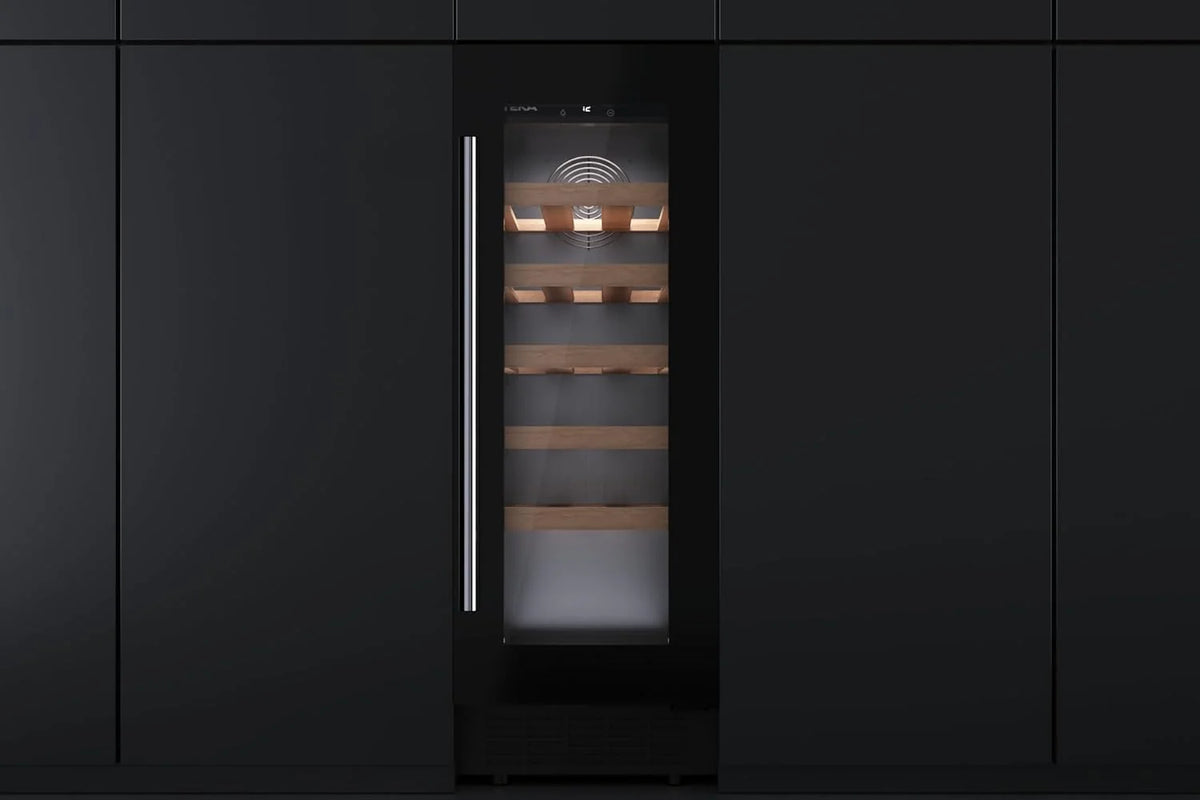 Teka - Vinoteca - Enfriador de vinos independiente con capacidad para 20 botellas y control de temperatura ajustable - Modelo Sommelier RVU 10020 GBK