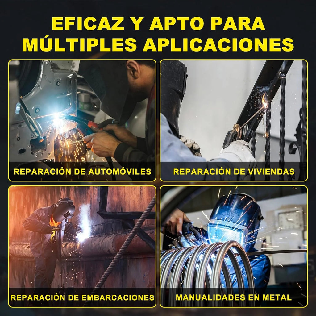 HAXIAOER 145A Soldador de hilo Sin Gas 3 ne 1 Flux MIG/ARC MMA/LIFT TIG