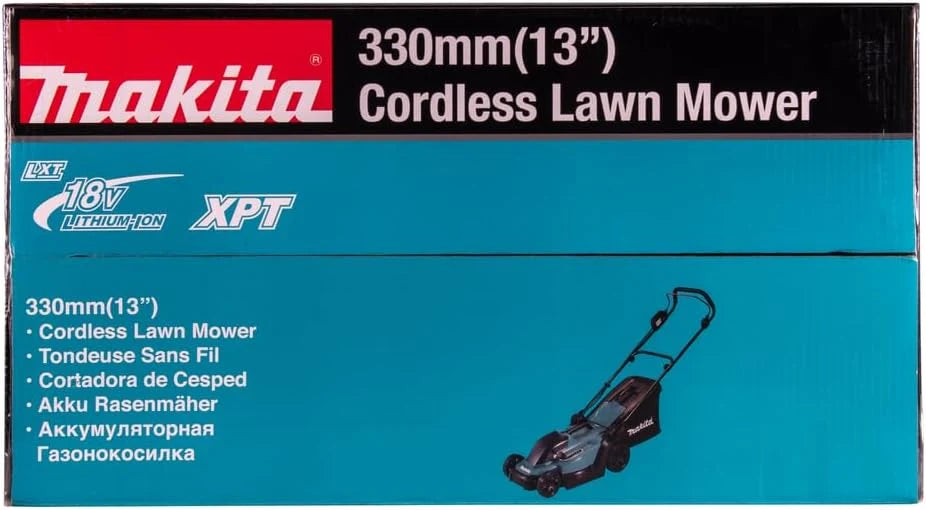 Cortacésped a batería Makita DLM330Z LXT de 18 V, 33 cm y 30 L