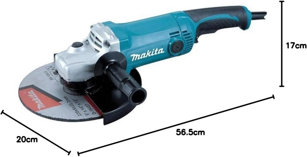 Makita GA9050 - Amoladora 230 Mm 2000W 6600 Rpm 4.7 Kg Sin Bloqueo Interruptor