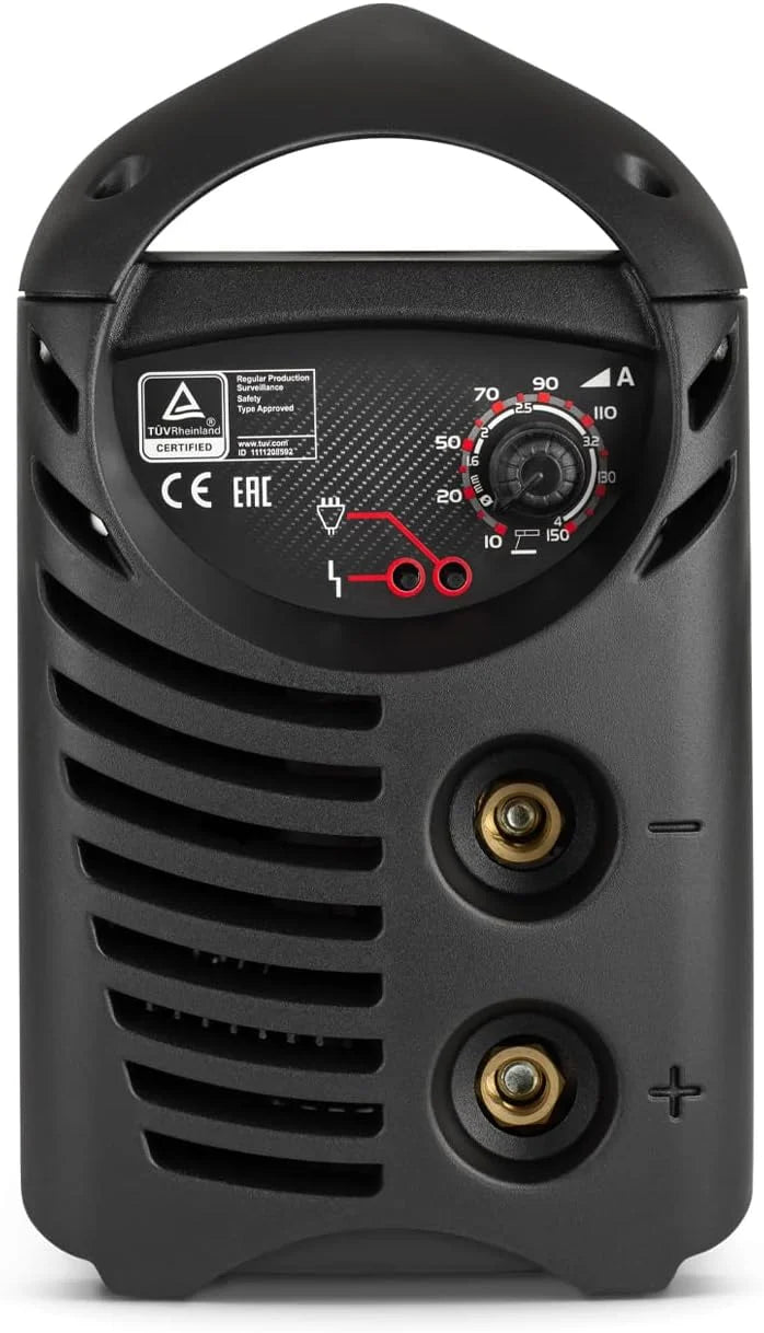 TELWIN - Soldador Inverter Profesional FORCE 165 TE-815857 - Alta Estabilidad - Para Diversos Electrodos - Incluye Maleta