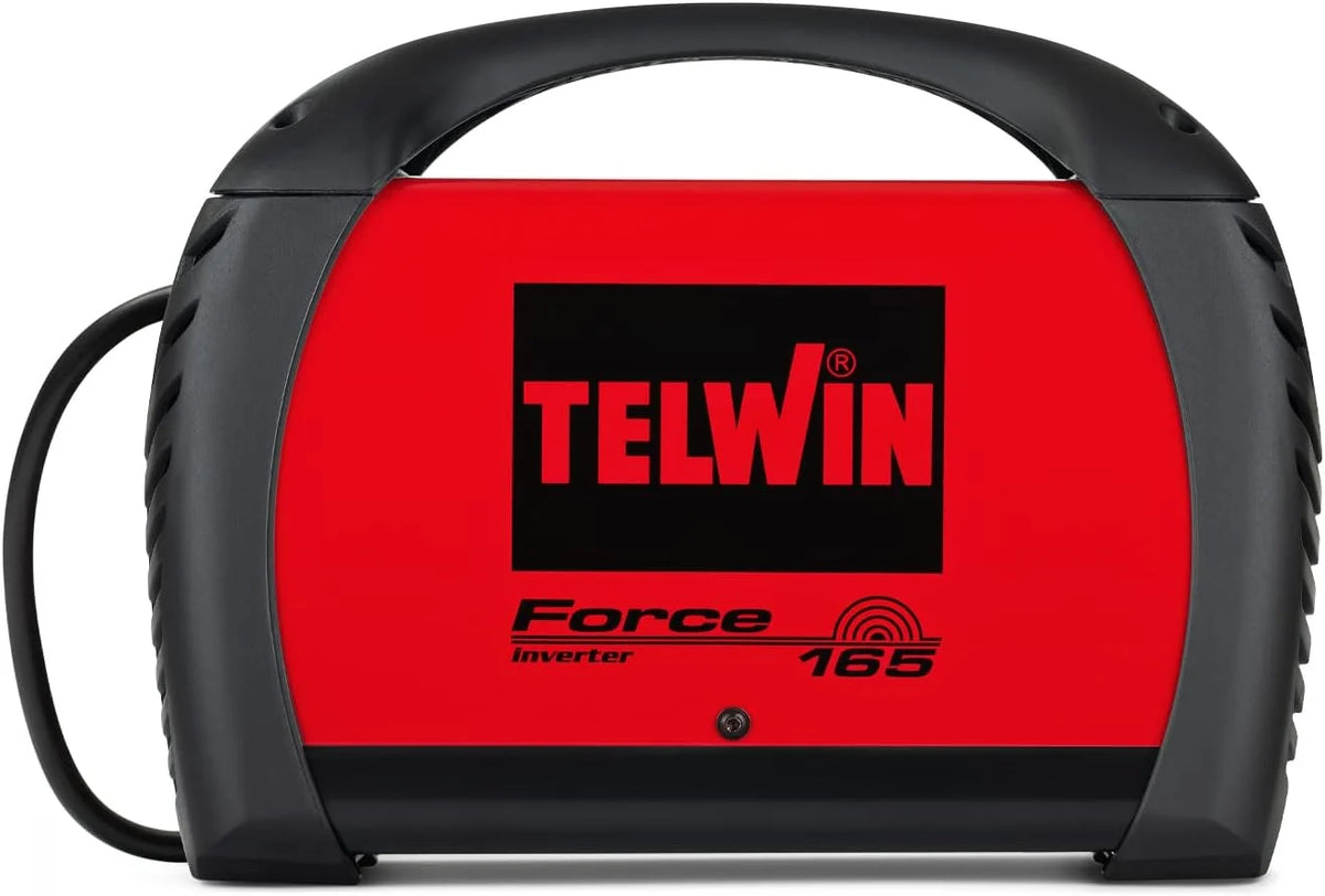 TELWIN - Soldador Inverter Profesional FORCE 165 TE-815857 - Alta Estabilidad - Para Diversos Electrodos - Incluye Maleta