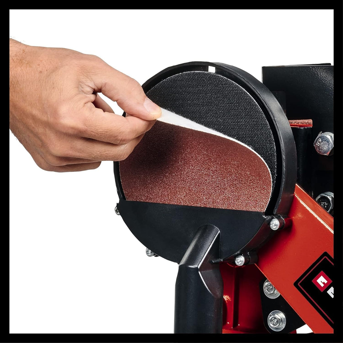 Einhell Esmeriladora de disco y banda vertical TC-US 380