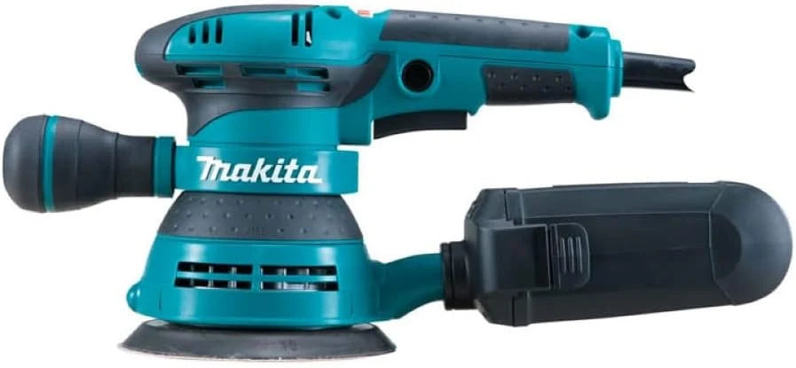 Makita BO5041 - Lijadora eléctrica con cable Rotorbital 125Mm 300W, Negro