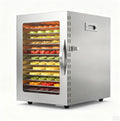 Garvee Deshidratador Alimentos 14 Bandejas Acero Inoxidable 1040 W 240 V