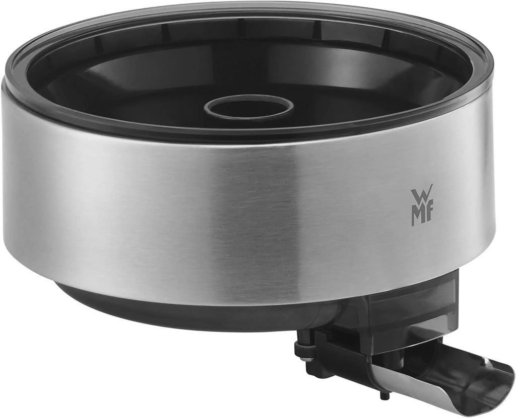 WMF Profi Plus - Exprimidor Eléctrico de Palanca, 1000 W,Ideal para Cítricos , Acero Inoxidable Cromargan, Exprimidor de Naranjas, Directo al Vaso, Apto Lavavajillas