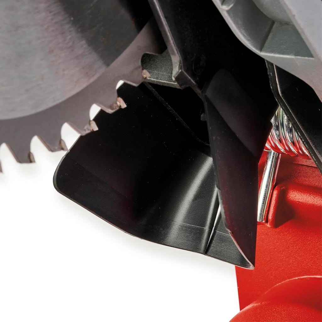 Einhell Ingletadora de corte TC-MS 216 (1600 W, Ø216 x ø30 mm hoja, mesa de trabajo de fundición a presión de aluminio, cabeza de sierra inclinable hasta 45°, incl. hoja de sierra de metal duro)