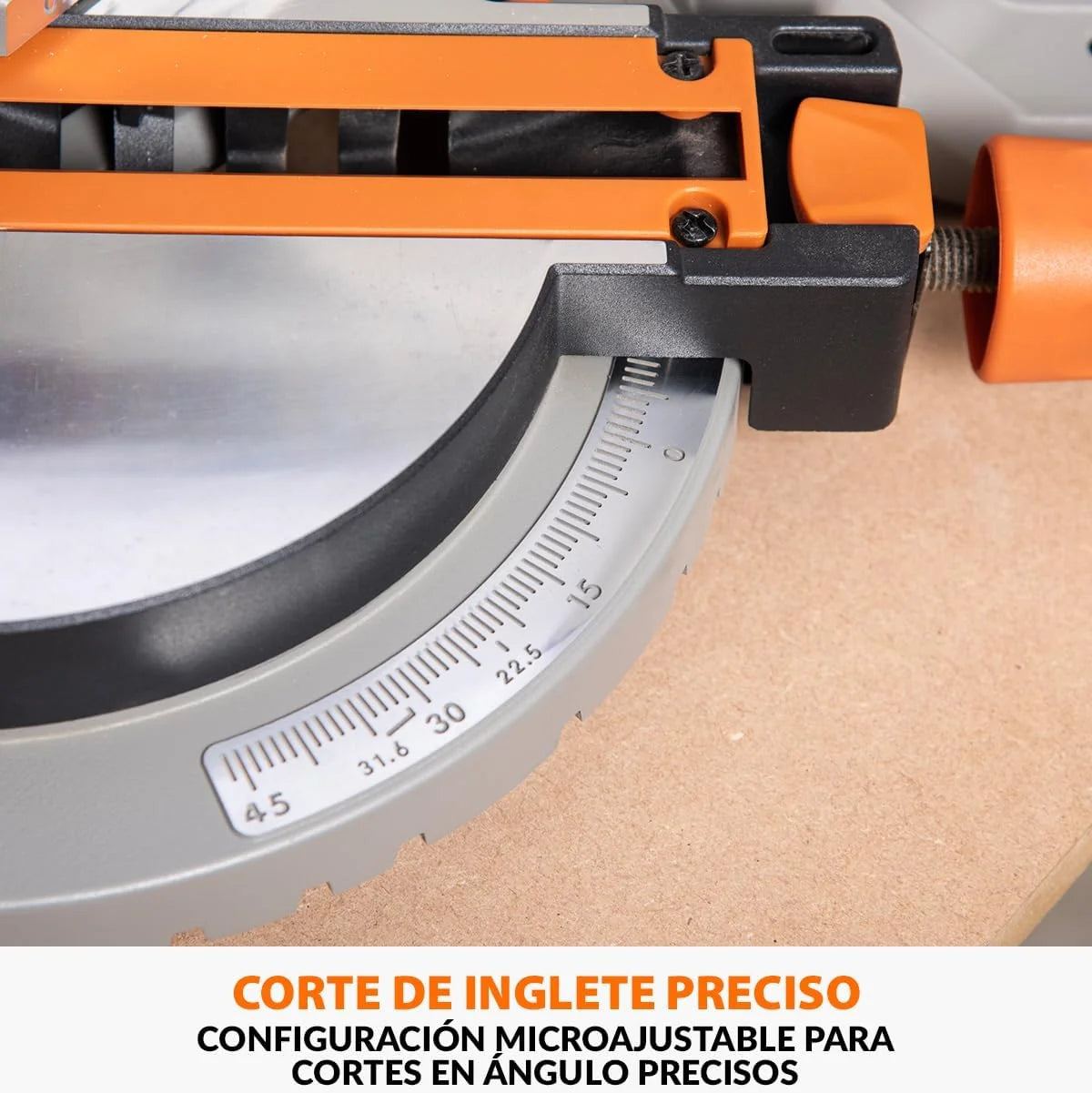 Evolution Power Tools R210MTS-G2 Sierra híbrida convertible de mesa/ingletadora, compacta y portátil, corte multimaterial, corta madera, metal, plástico, etc.; incluye una hoja de 210 mm