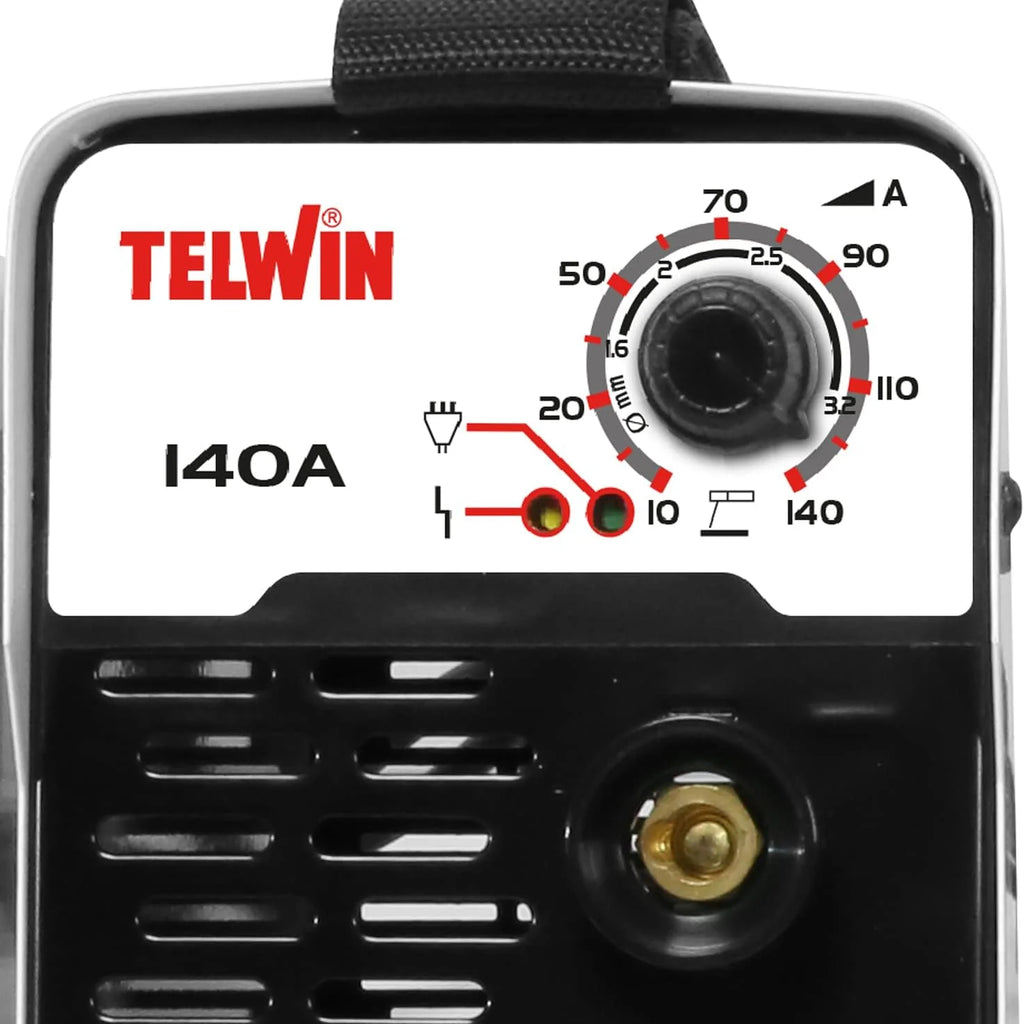 Telwin T-ARC 150 Soldadora Inverter a Electrodo 140A 230V con Accesorios para Soldadura MMA