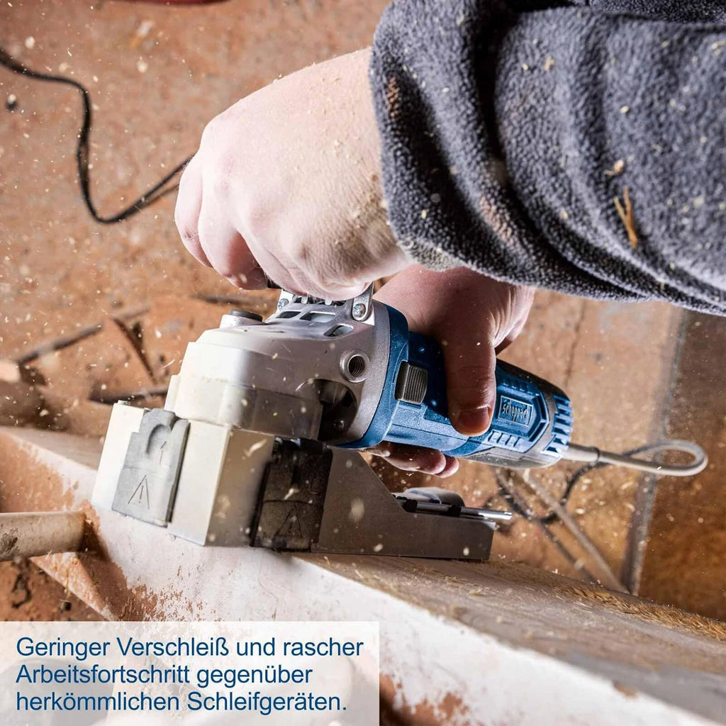 Scheppach - Fresadora de pintura (720 W, LFR720, ancho de fresado, 80 mm, 10.000 rpm, profundidad de fresado 0-0,3 mm, 4 hojas, elimina pinturas y barnices