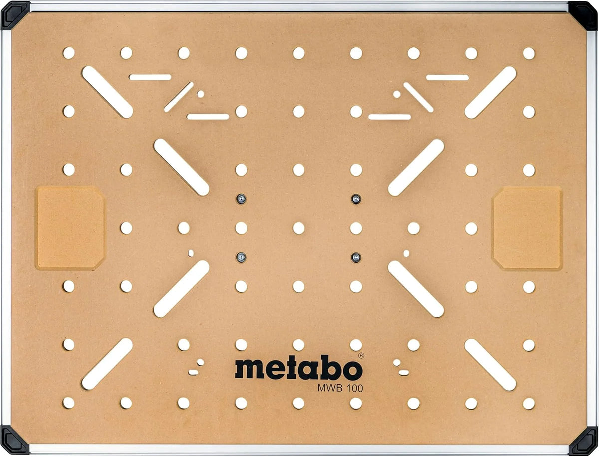 metabo Mesa Multifuncional MWB 100, Banco de Trabajo de Aluminio y MDF