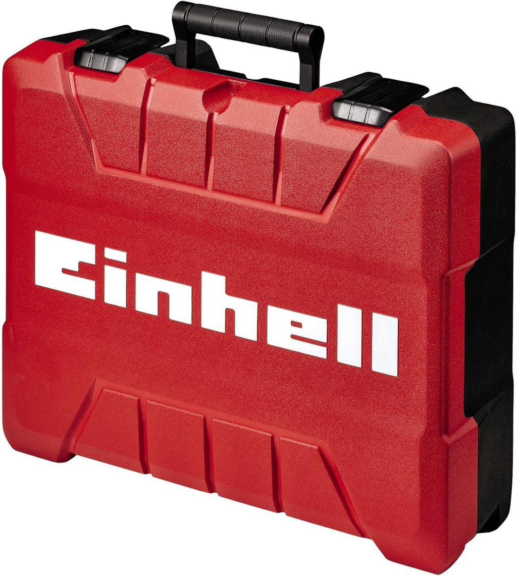 Einhell Martillo de demolición TE-DH 12 (1050 W, 12 J, toma SDSmax, empuñadura con amortiguación vibrac.,empuñadura adicional ajustable, 4m cable, incl. cincel puntiagudo y plano, incl. E-box)