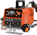 FEIFANKE MIG135 Soldador De Hilo Sin Gas 135A 230V Soldador Inverter Mini SinéRgico 3 en 1 Electrodo MIG TIG Maquina De Soldar AlimentacióN RáPida De Hilo Compatible con Hilo De Soldadura E308LFC-O