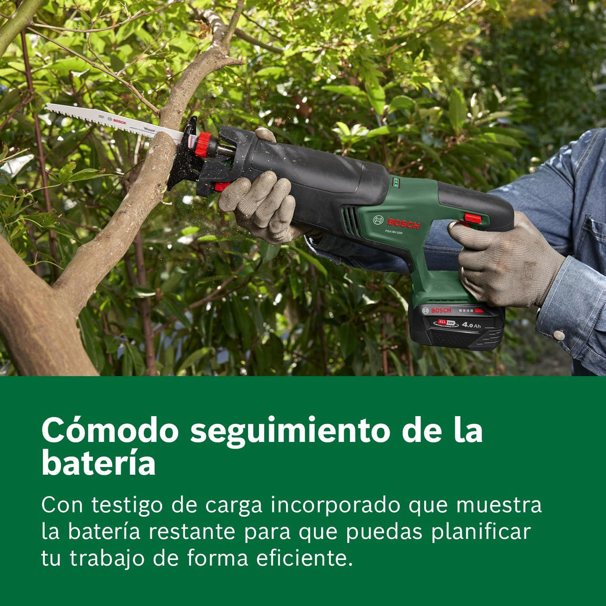 Bosch Sierra sable de batería PSA18V-200
