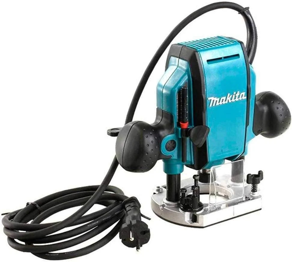 Makita RP0900 - Fresadora De Superficie 900W 27000 Rpm Pinza 8 Mm 2.7 Kg