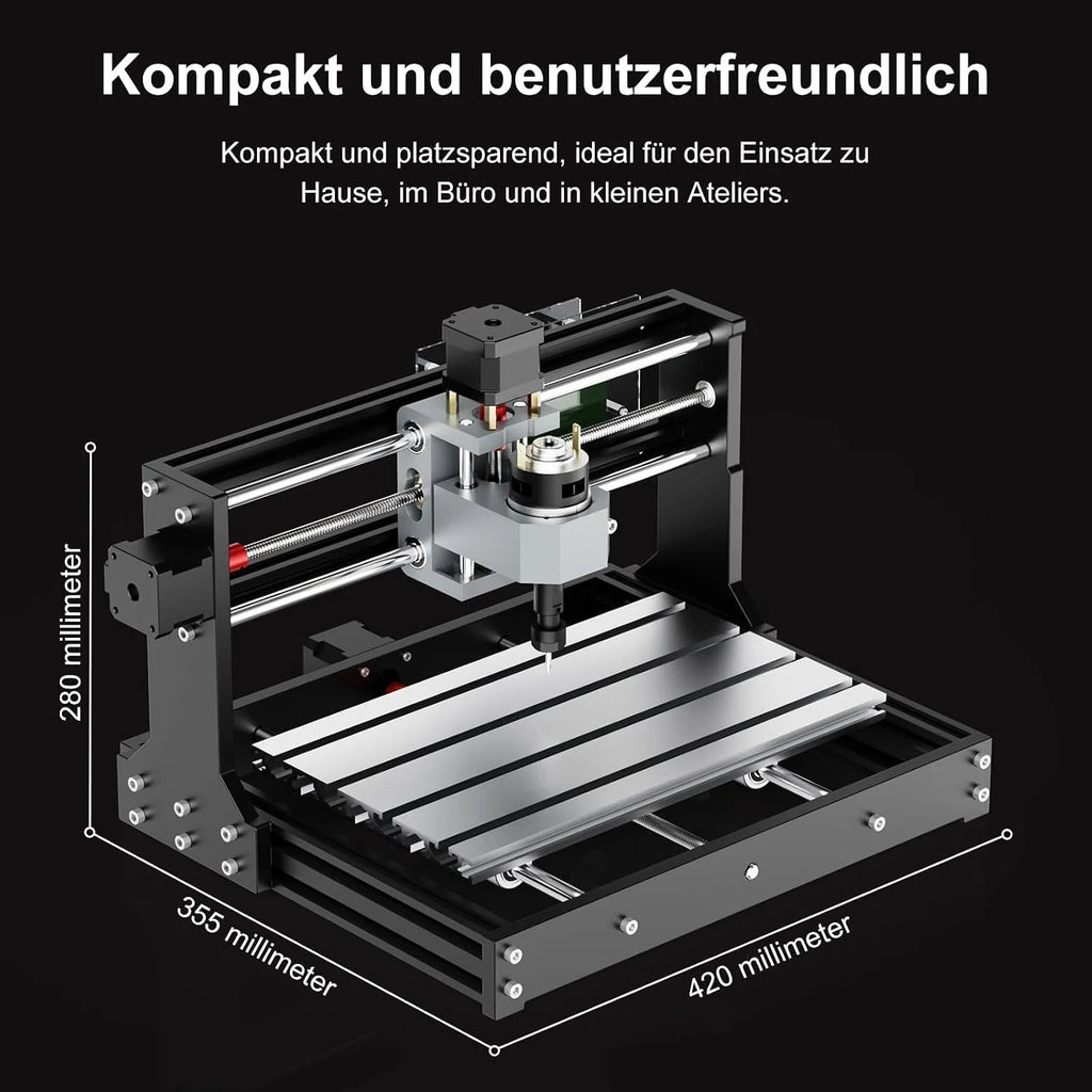 Twotrees TTC3018 Fresadora CNC 3 Ejes Escritorio CNC Fresadora
