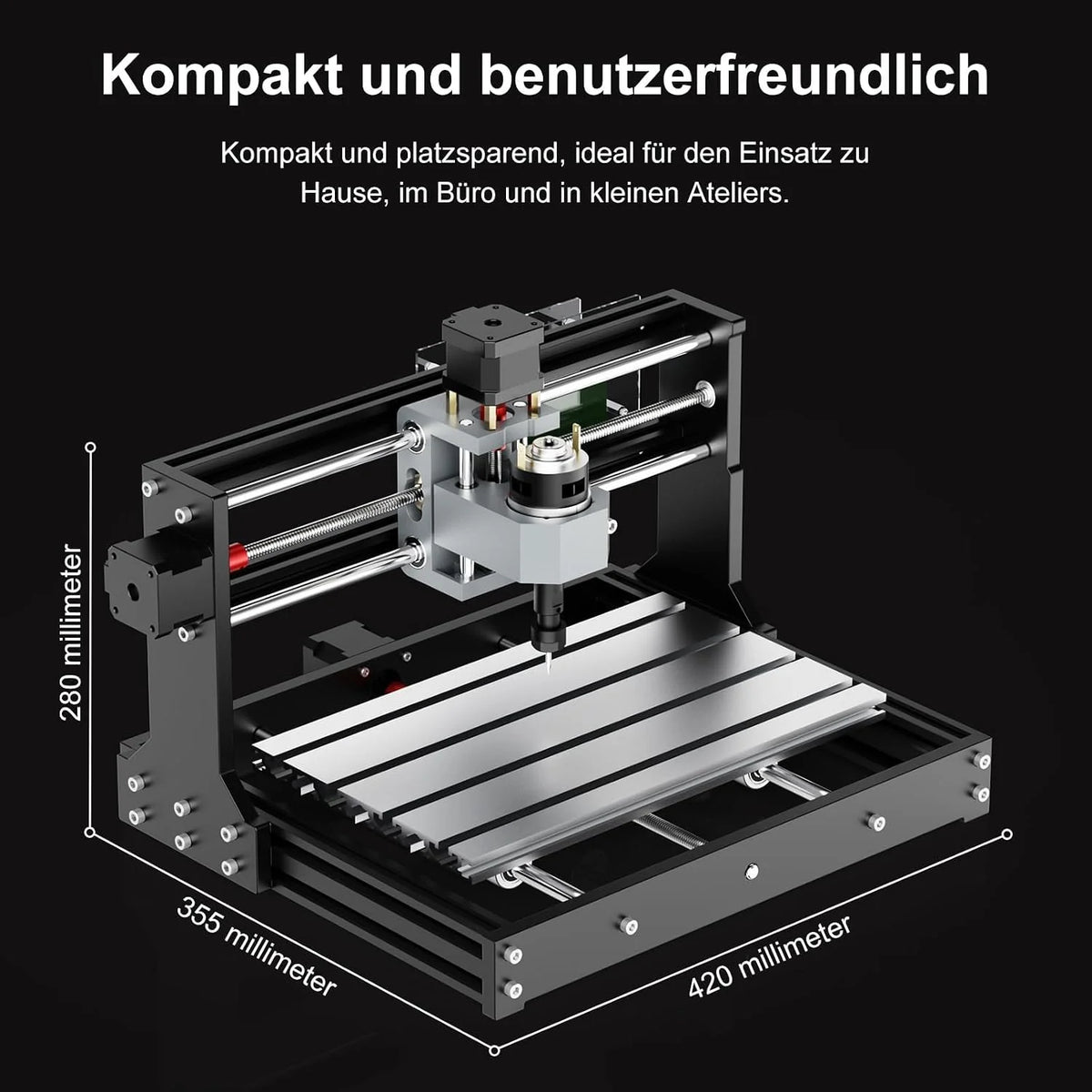 Twotrees TTC3018 Fresadora CNC 3 Ejes Escritorio CNC Fresadora