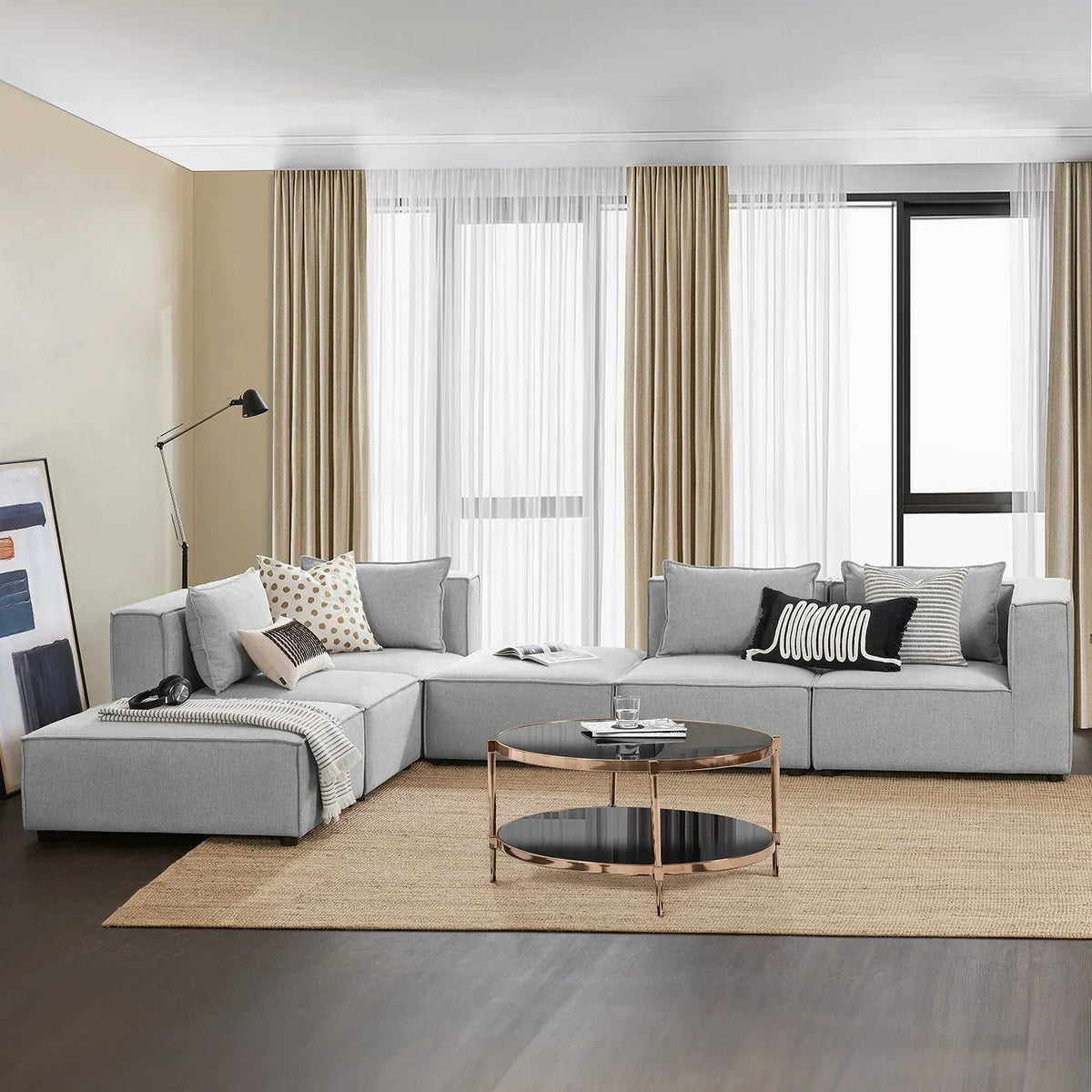 2025 Sofá modular Domas XXL – salón modulable