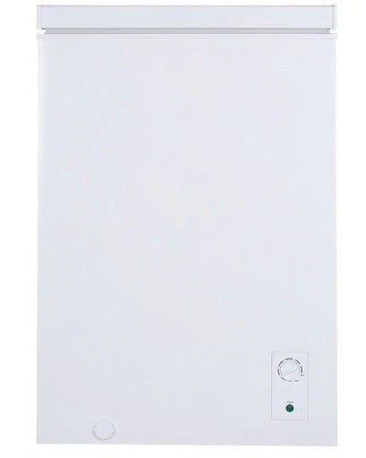 MAŁA ZAMRAŻARKA SKRZYNIOWA 2w1 LODÓWKA 100L KOSZ LED BIAŁA