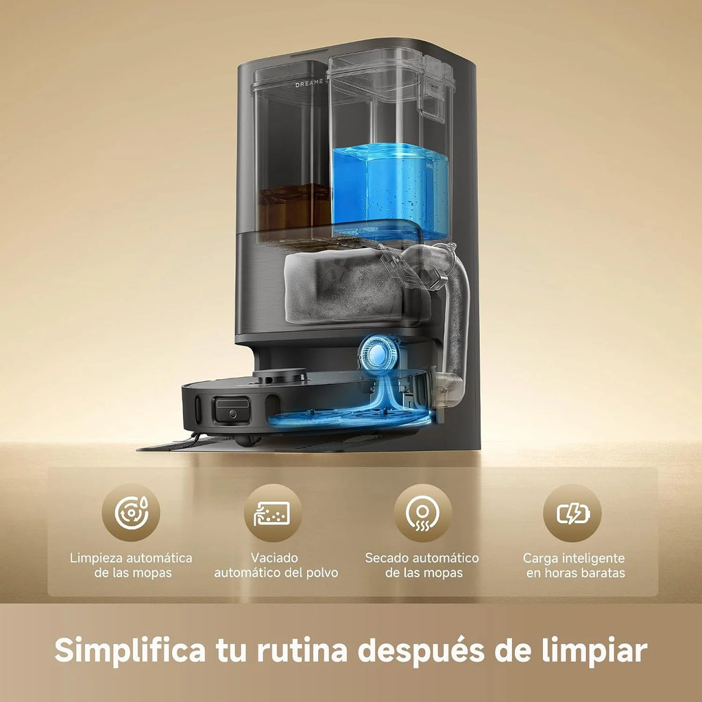 dreame L40 Ultra A Robot Aspirador Friegasuelo, Succión de 24,000 Pa
