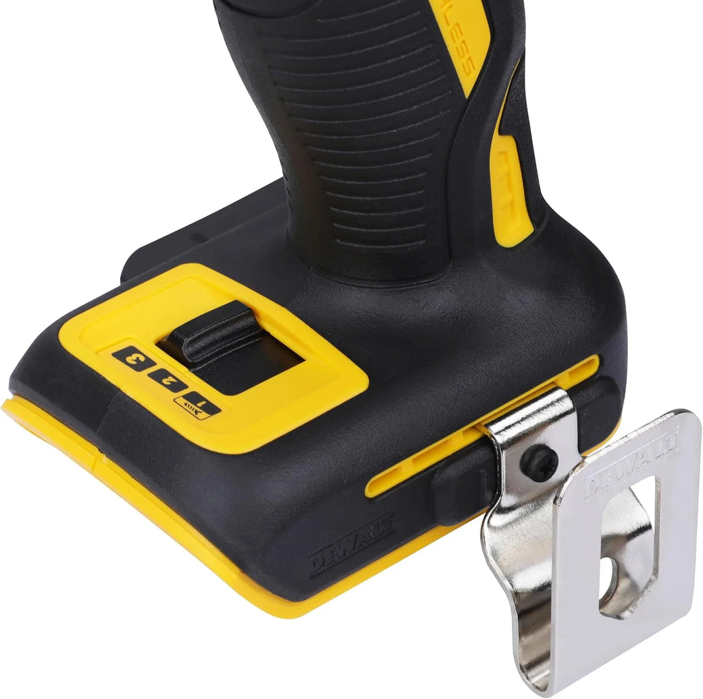 DEWALT DCF887N-XJ - Atornillador de impacto, Motor sin escobillas, 205 Nm de torque, Portapuntas de 1/4", Ligero y compacto, Sin Batería/Cargador