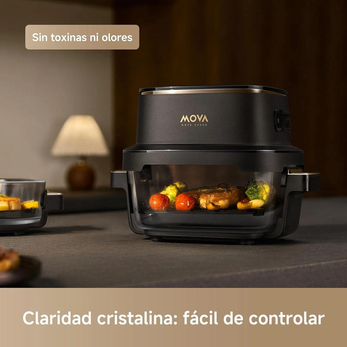 MOVA Aeroglass AF20 Pro Freidora De Aire Sin Aceite