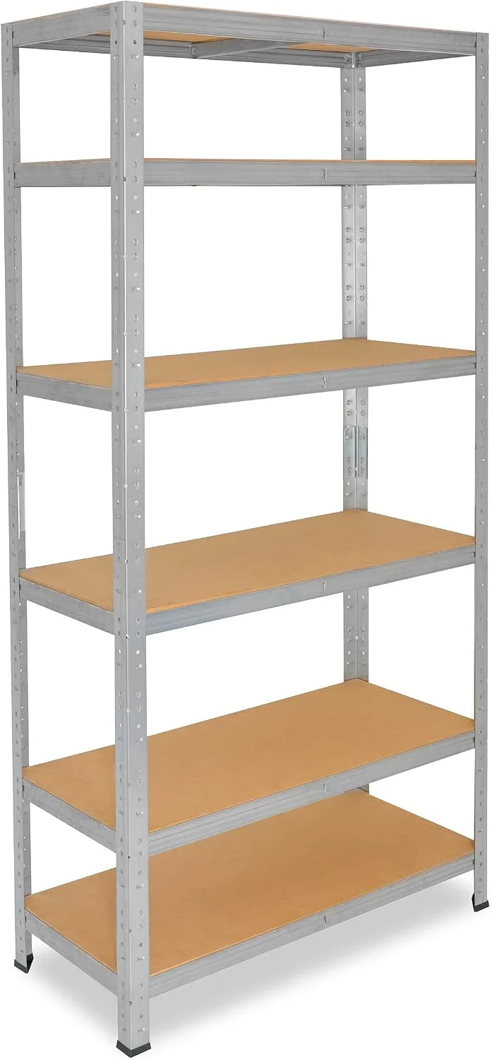 shelfplaza Home 200x70x50cm Estantería Pesada galvanizada: 6x145kg