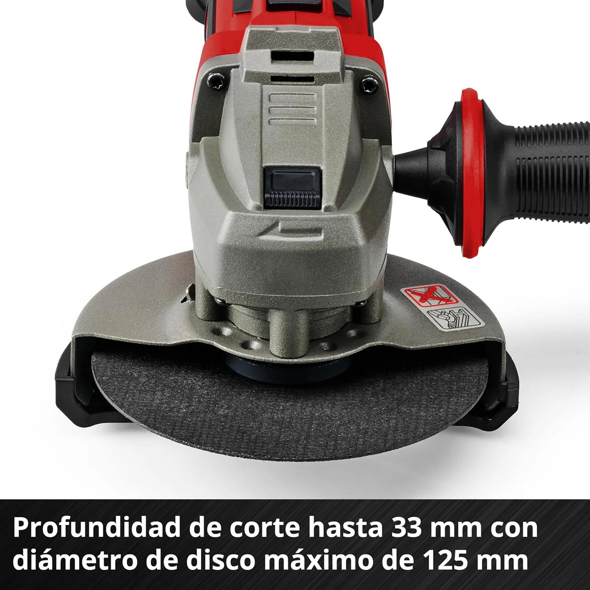 Einhell Amoladora angular con batería TE-AG 18/125-2 Li (1x 4,0 Ah)