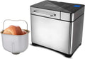 COOCHEER Panificadora Completamente Automática,Panificadora de Corteza crujiente con 19 Programas,710W,Programable para Hacer Pan,para Panes Artesanales, sin Gluten, Masas,Bizcochos y Mermeladas