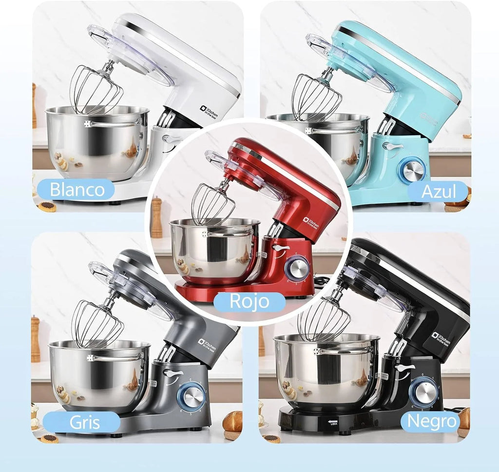 Kitchen in the box Batidora amasadora Profesional 6.2L Gran Familia