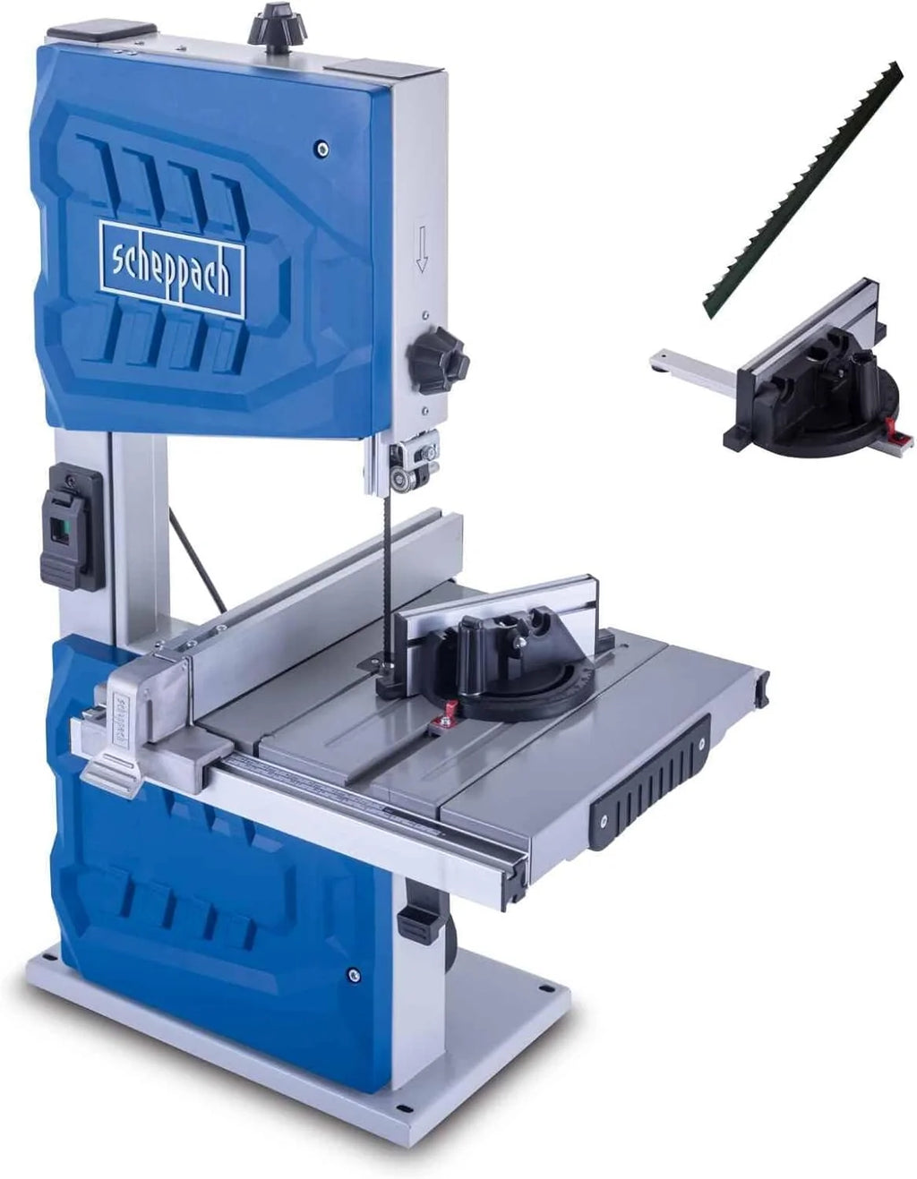 Scheppach - Sierra de cinta HBS261 | 550 W | Velocidad de cinta 720/1000 m