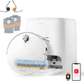 roborock Qrevo Edge 2 Flow Set Robot Aspirador Succión Extrema de 35000 Pa, Blanco